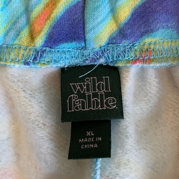 Wild Fable High Rise Drawstring Swirl Shorts - Picture 6 of 7